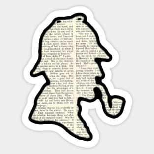 Classic Sherlock Holmes Sticker